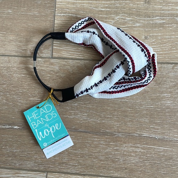 AMERICAN GIRL IN WHITE ADJUSTABLE TWIST TURBAN - Picture 3 of 3